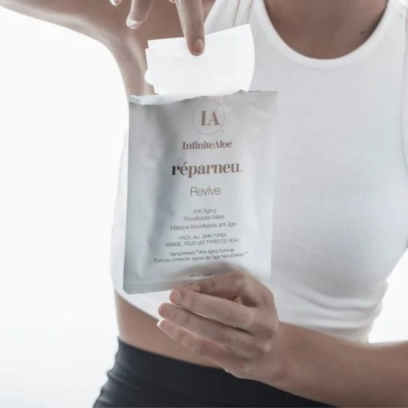 Infinite Aloe - Revive Anti-Aging Biocellulose Mask - Picture 5 of 5
